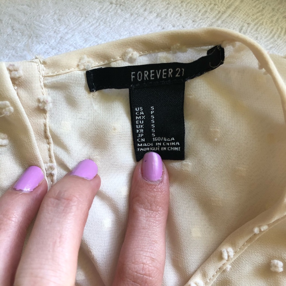 Cream blouse - Picture 2 of 4